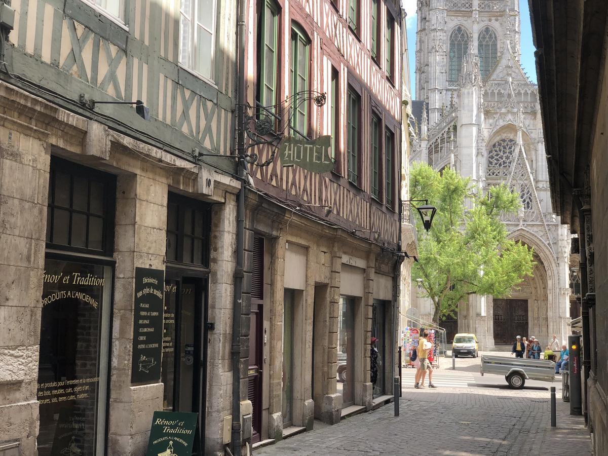 Hotel De La Cathedrale Rouen Exterior photo