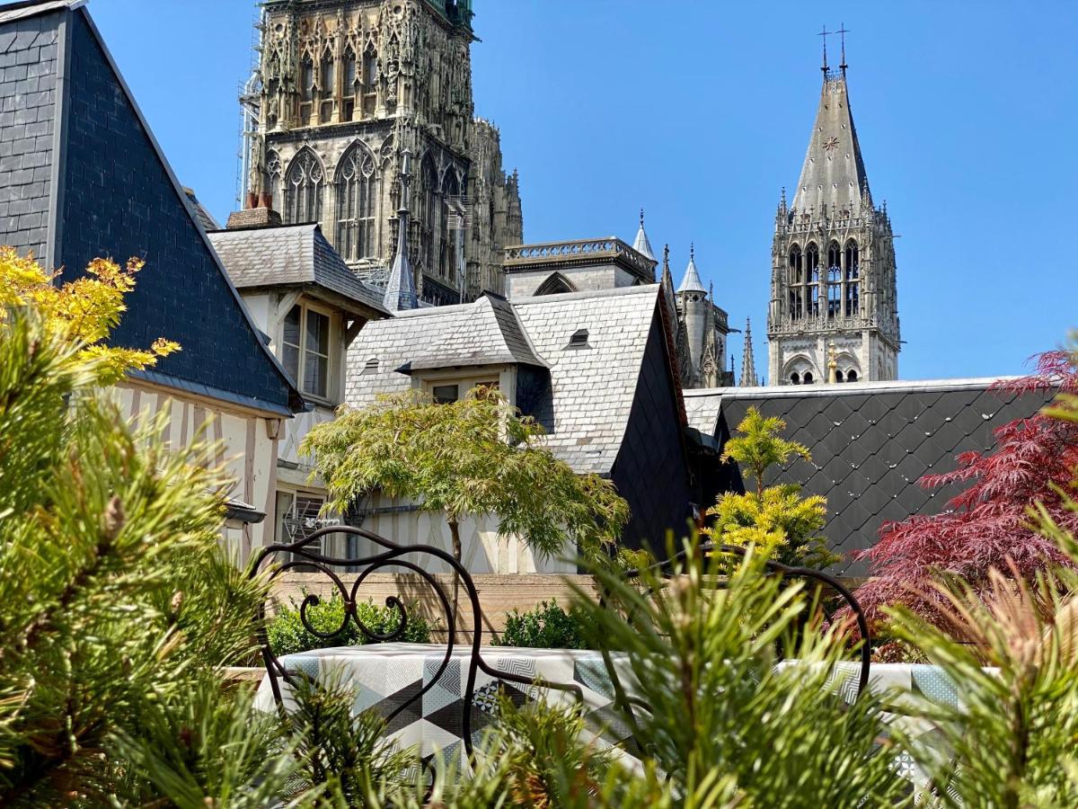 Hotel De La Cathedrale Rouen Exterior photo